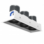 Recessed multiple downlight