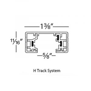 Energy-efficient Halo Track Systems