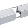 Linkable linear led light fixtures