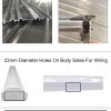 Linear led light bar fixture